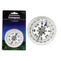 3" Diameter Metal Compass
